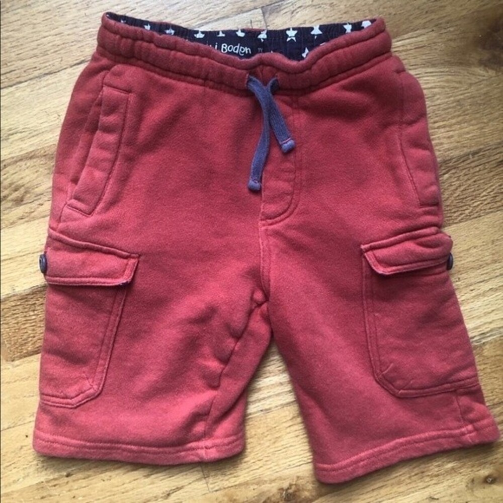 Mini Boden Size 7 Jersey cargo Shorts